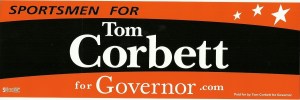 Corbett Sportsmen Bumper Sticker