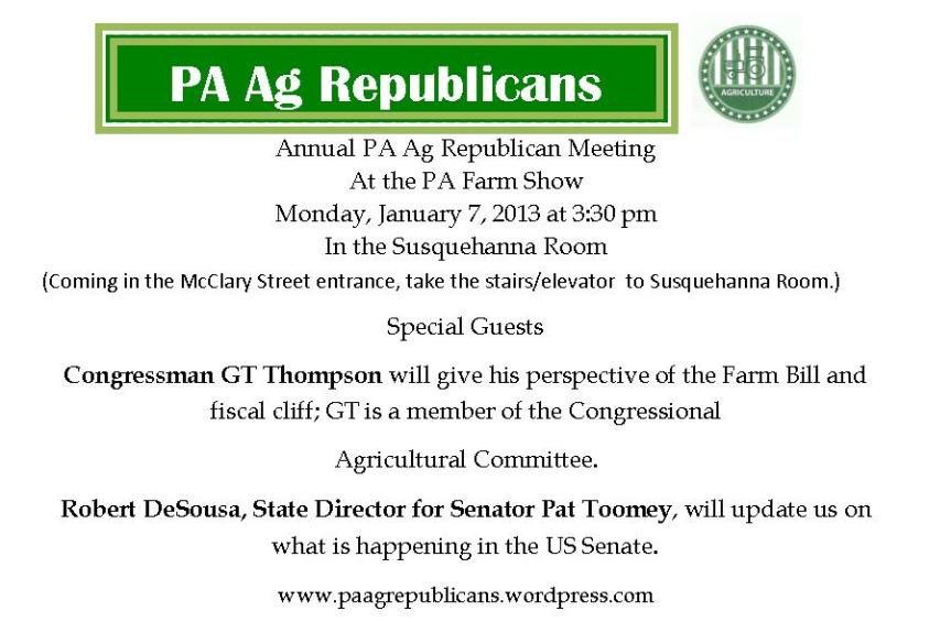 2013 Ag Rep Mtg