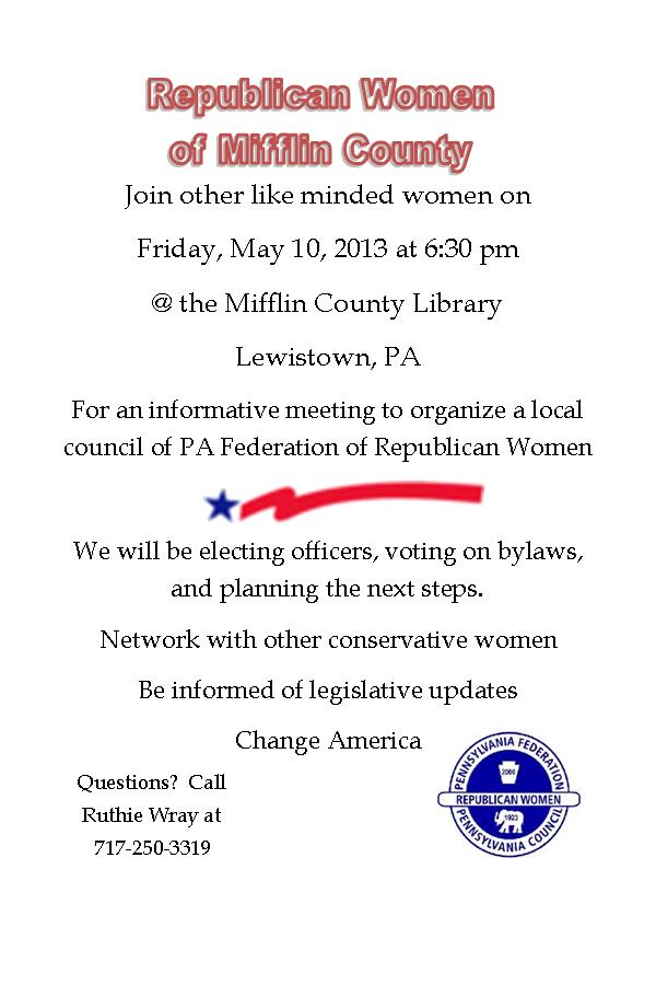 Mifflin County Rep Women