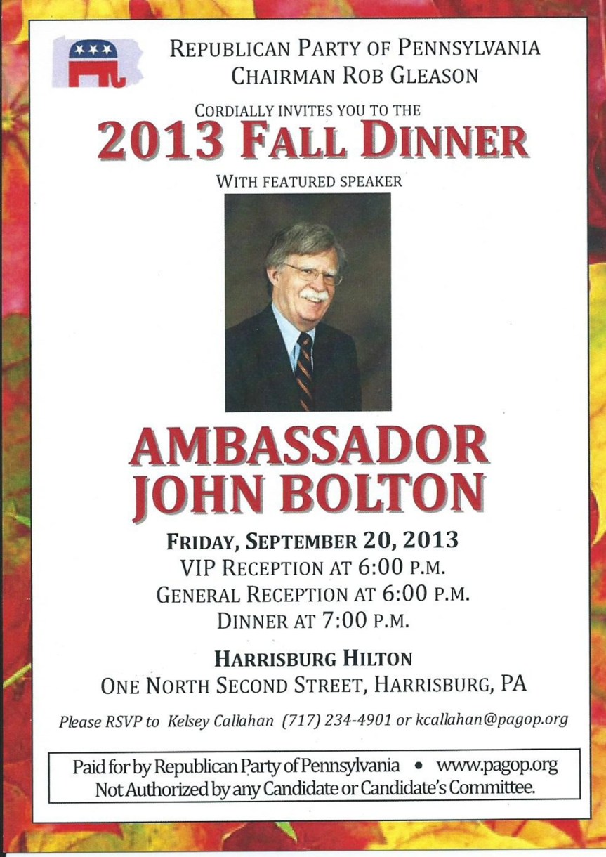 PA GOP Fall 2013 - 1